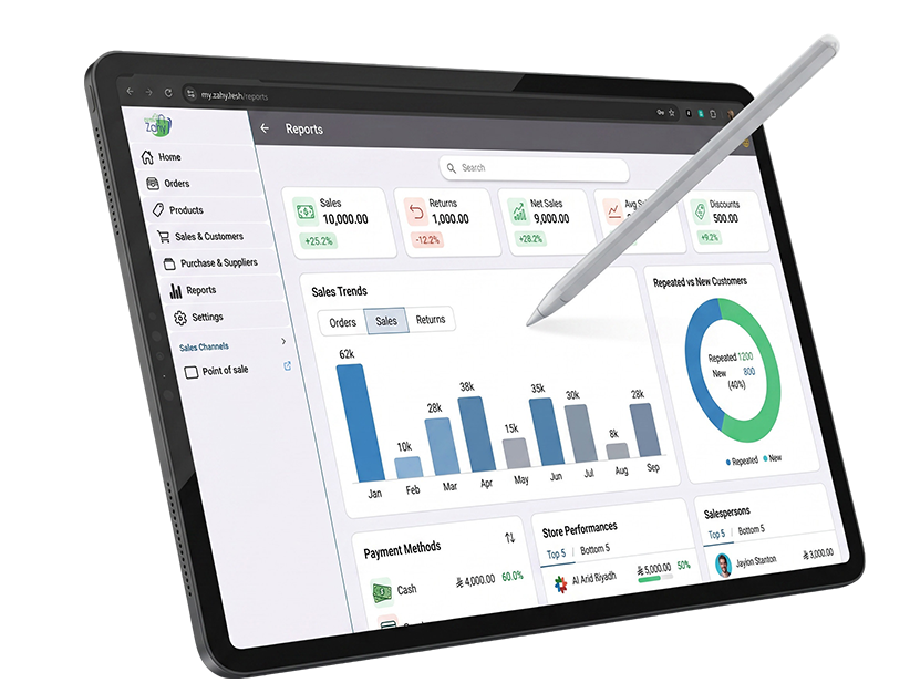 Tablet mockup image